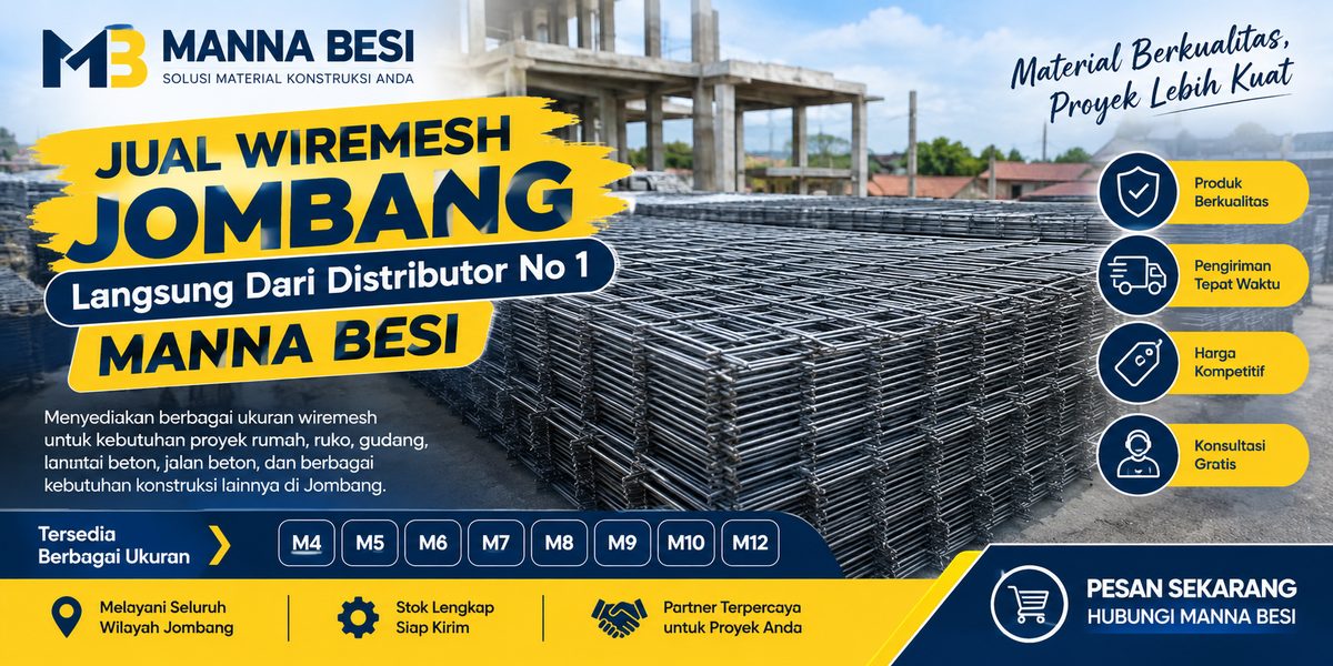 Read more about the article Jual Wiremesh Jombang Dari Distributor No 1 Manna Besi
