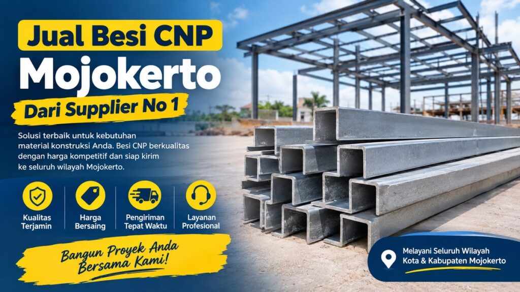 Jual Besi CNP Mojokerto Dari Supplier No 1 Manna Besi